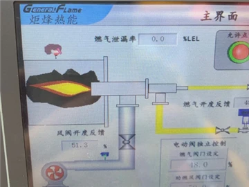 Ignite Berjaya Untuk Sistem Pembakar Gas Asli 5MW 4sets Untuk Tungku Mendidih